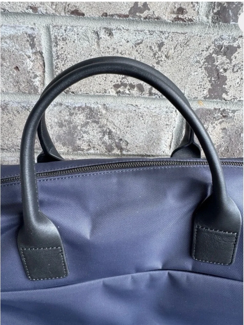 NEW July Carry All Weekender Bag French Navy Blue Travel Duffle